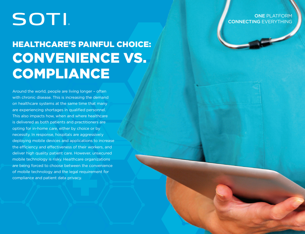 Healthcare's Painful Choice: Convenience vs. Compliance