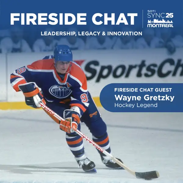 Guest Speaker Wayne Gretzky Live at SOTI SYNC 25!